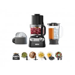 Kenwood FDM72.990BK robot de cuisine 1000 W 3 L Noir Balances intégrées