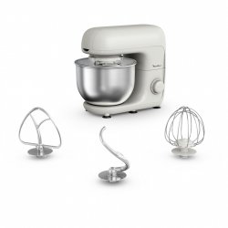 Moulinex QA160110 mixer Stand mixer 800 W White, Grey