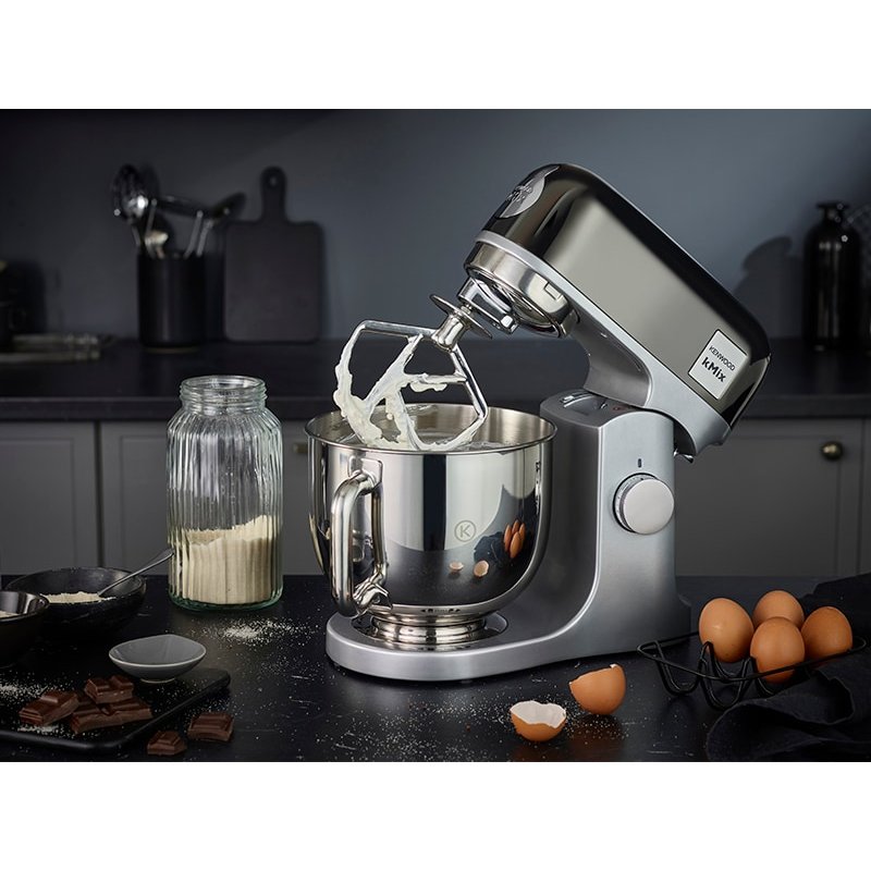 Kenwood KMX760BC robot de cuisine 1000 W 5 L Gris, Argent