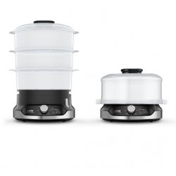 SEB VC204800 steam cooker 3 basket(s) 800 W Black