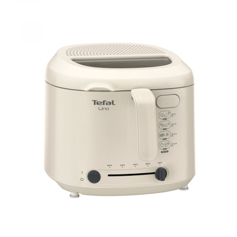 Tefal Uno FF203B10 fryer Single Stand-alone 1470 W Deep fryer Grey