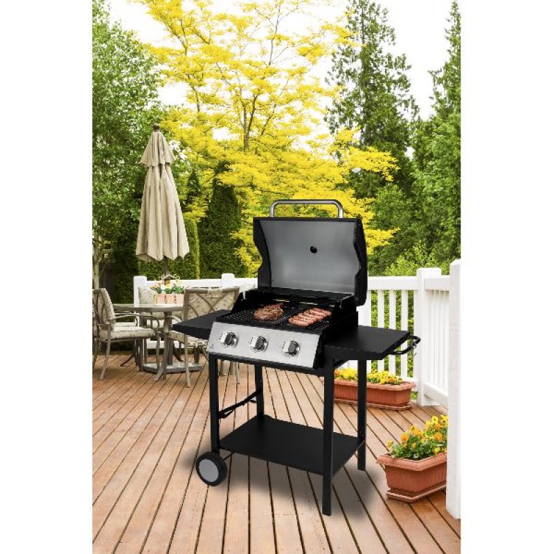 Barbecue gaz 3 feux - Harlem - 335541