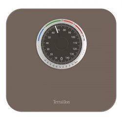 Terraillon Nautic Up Rectangle Taupe Pèse-personne mécanique