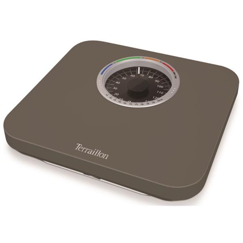 Terraillon Nautic Up Rectangle Taupe Pèse-personne mécanique