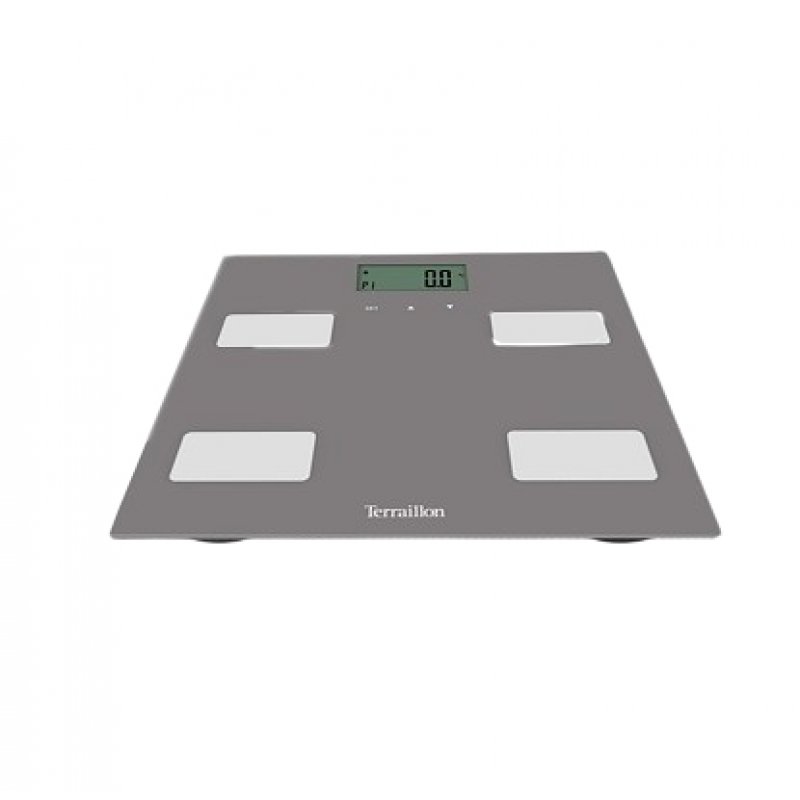 Terraillon Control Fit Square Grey Electronic personal scale
