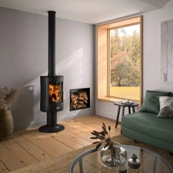 Godin Mazamet Freestanding Firewood Black