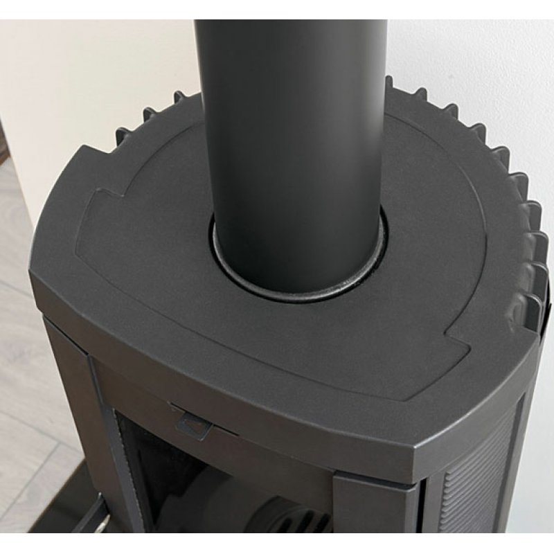 La Nordica CANDY 4.0 Pose libre Bois de chauffage Noir