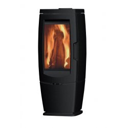 Supra ZOE stove Firewood Black