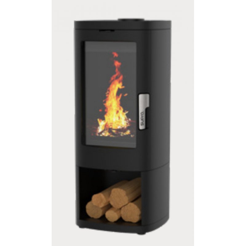 Supra FR9016200B poêle Pose libre Bois de chauffage Noir