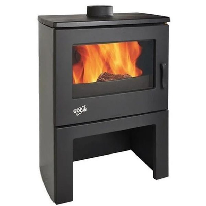 Poêle à bois panoramique 362113GRISARG