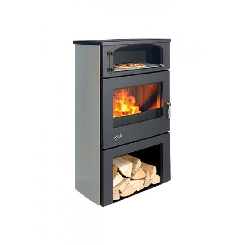 Poêle à bois 362115CGRISARG