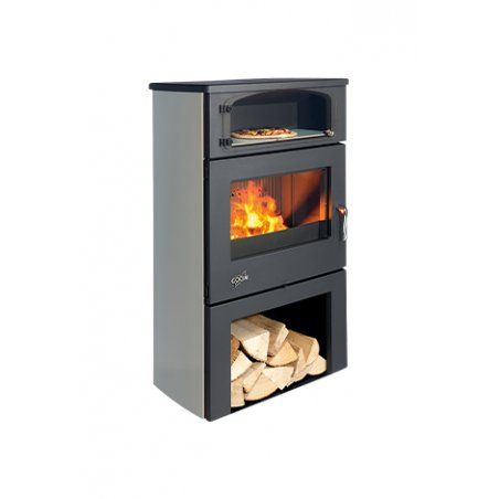 Poêle à bois 362115CGRISARG