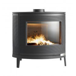 Invicta P647844 cheminée Intérieure Cheminée autonome Bois de chauffage Anthracite