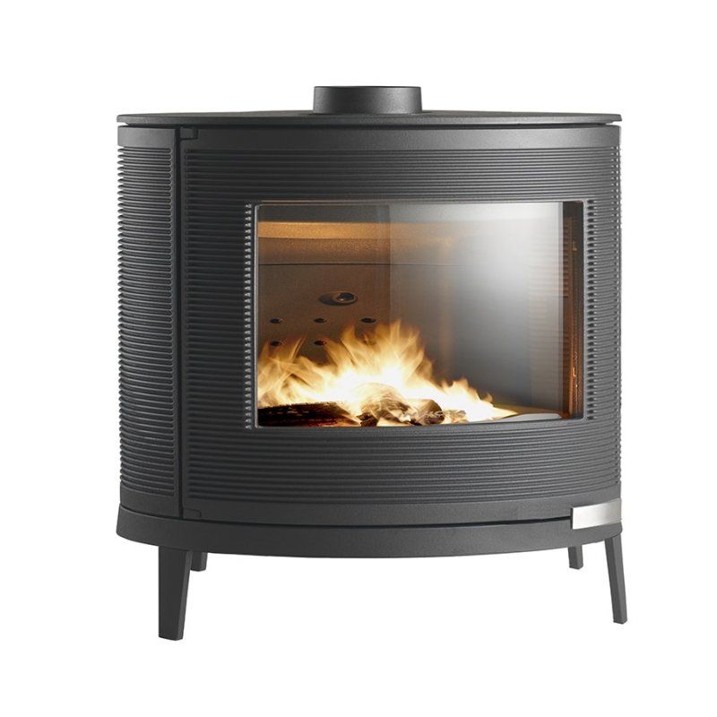 Invicta P647844 cheminée Intérieure Cheminée autonome Bois de chauffage Anthracite