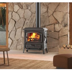 La Nordica ISETTA EVO 4.0 Pose libre Bois de chauffage Noir