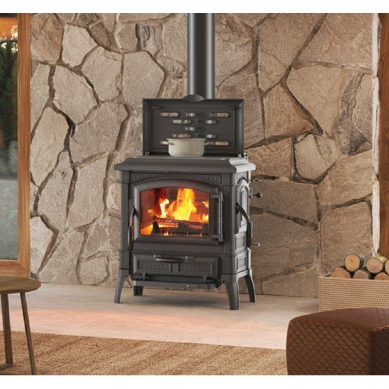 La Nordica ISETTA CON CERCHI EVO 4.0 Freestanding Firewood Black