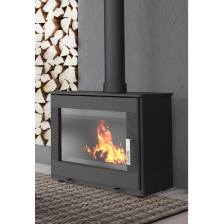 Supra FR9016160B poêle Intégré Bois de chauffage Noir