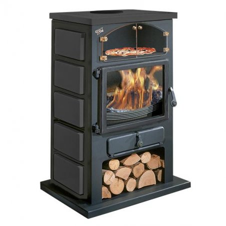 Poêle à bois vintage 350104PEINTANTH