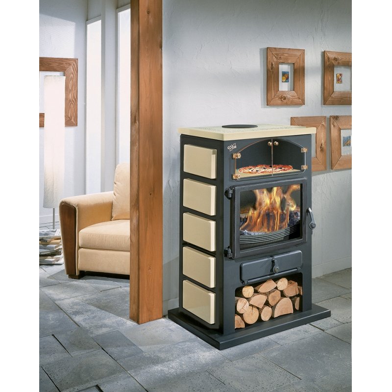 Poêle à bois vintage 350104SAHARA