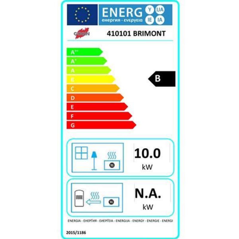 Poêle à bois vintage 410101ANTH