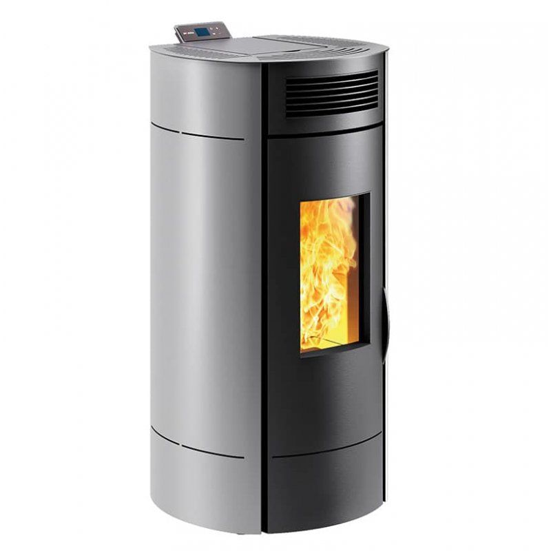 Invicta Lodi 10 Indoor Fireplace suite Pellet Black, Grey