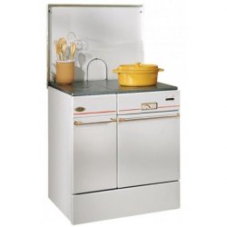 Cuisinière à bois 240162BLANC