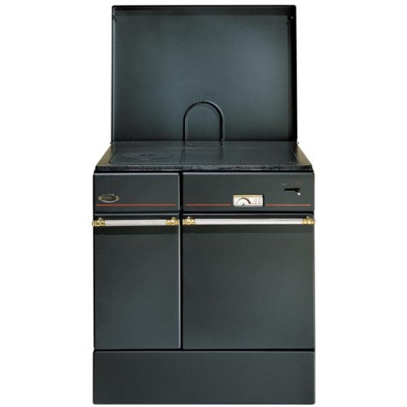Cuisinière à bois 240162NOIR