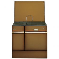 Cuisinière à bois 240163BRUNFONCE