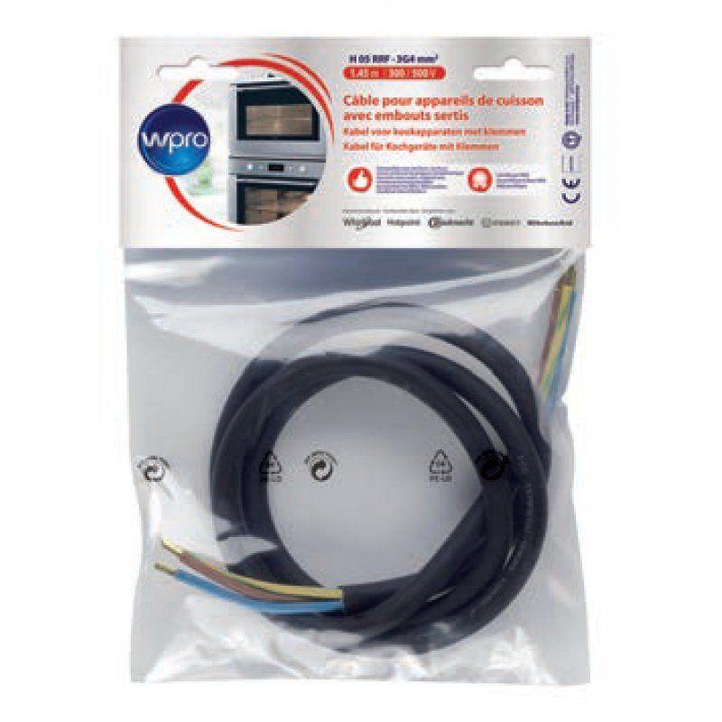 Wpro CCB340 Noir 1,45 m