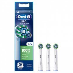 Oral-B CrossAction Cross Action 3 pièce(s) Blanc