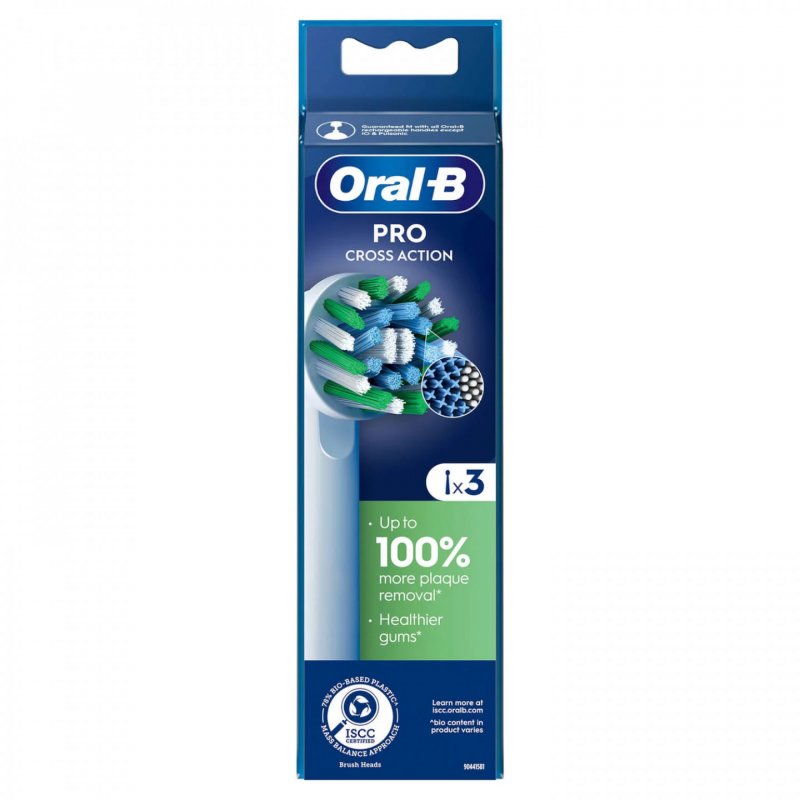 Oral-B CrossAction Cross Action 3 pc(s) White