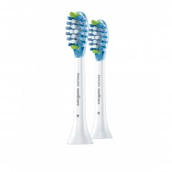 Lot de 2 brossettes pour brosse à dents Philips Sonicare - HX9042.07