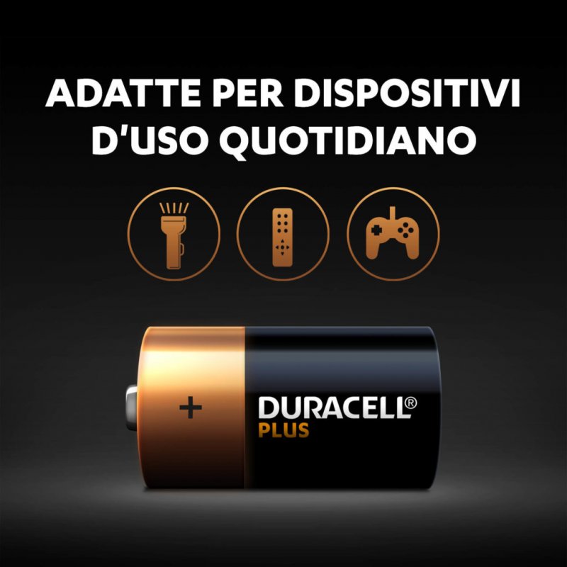 Duracell Plus Single-use battery C Alkaline