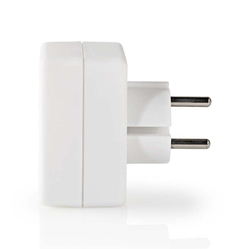 Nedis PSSPL300C1WT power extension 3 AC outlet(s) Indoor White