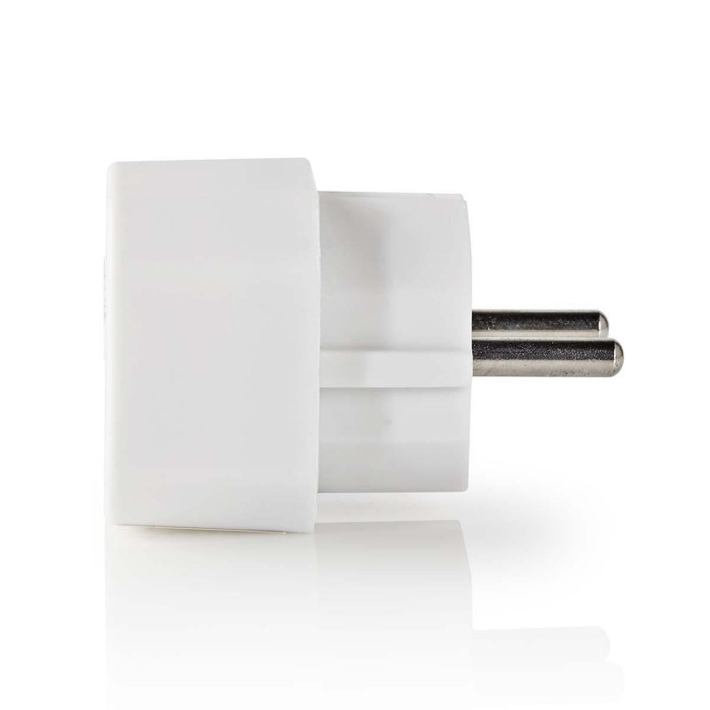 Nedis PSSPL200C1WT multiprise 2 sortie(s) CA Intérieure Blanc