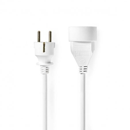 Nedis PEXC103EWT power cable White 3 m