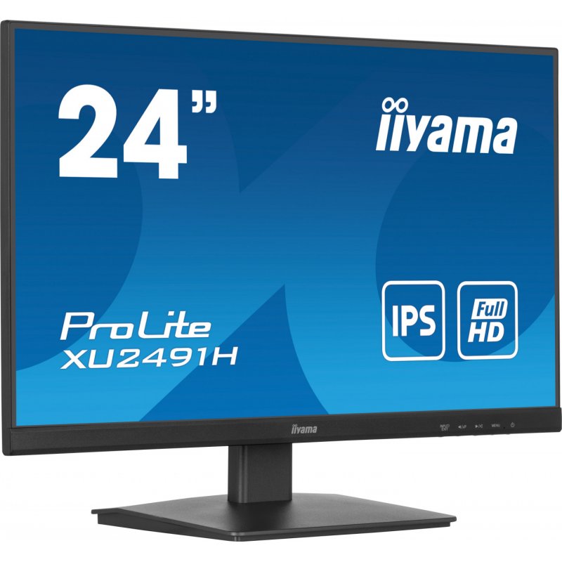iiyama ProLite XU2491H-B1 écran plat de PC 60,5 cm (23.8") 1920 x 1080 pixels Full HD LED Noir