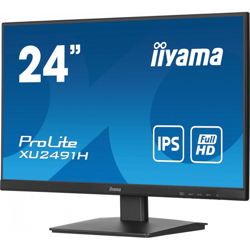 iiyama ProLite XU2491H-B1 écran plat de PC 60,5 cm (23.8") 1920 x 1080 pixels Full HD LED Noir