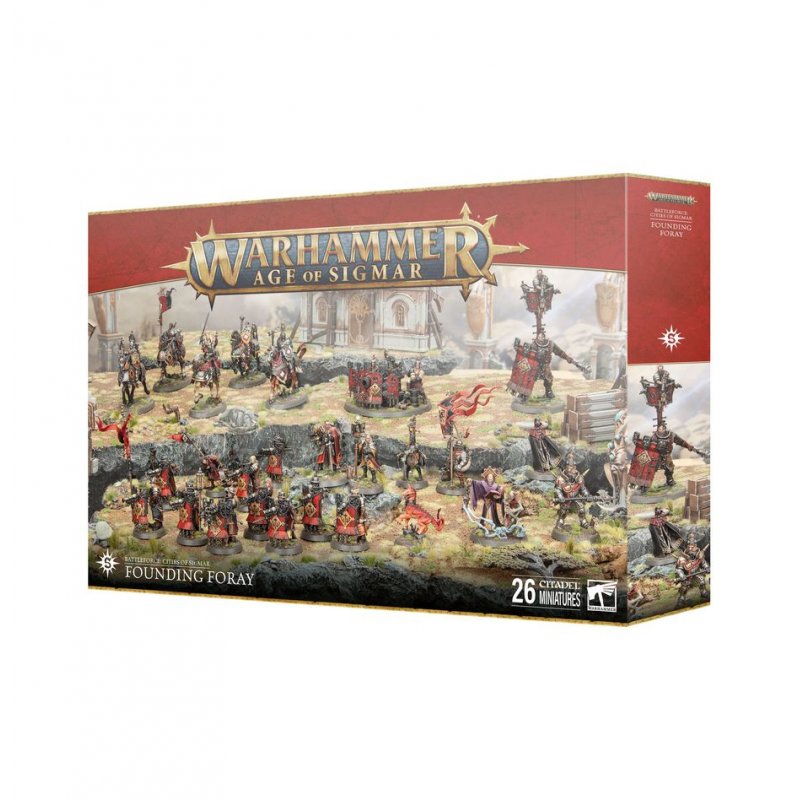 Warhammer AoS - Battleforce Noel 2024 Cities of Sigmar : Incursion Fondatrice