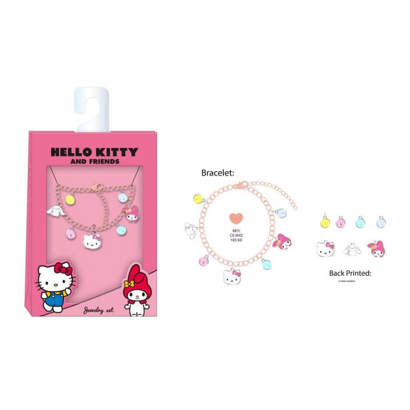 HELLO KITTY & Friends - Bracelet Charmes