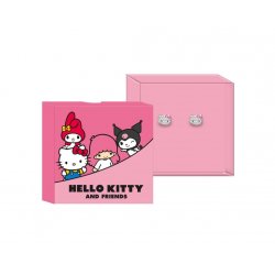 HELLO KITTY - 1 Paire de Clous d'Oreilles
