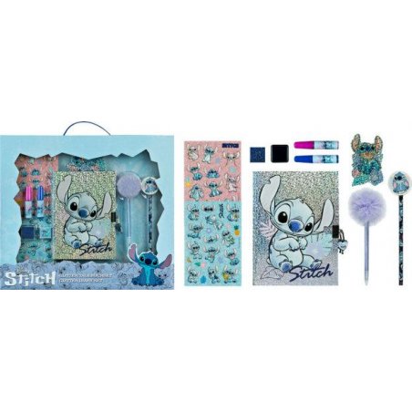 STITCH - Watercolor - Coffret de Papeterie