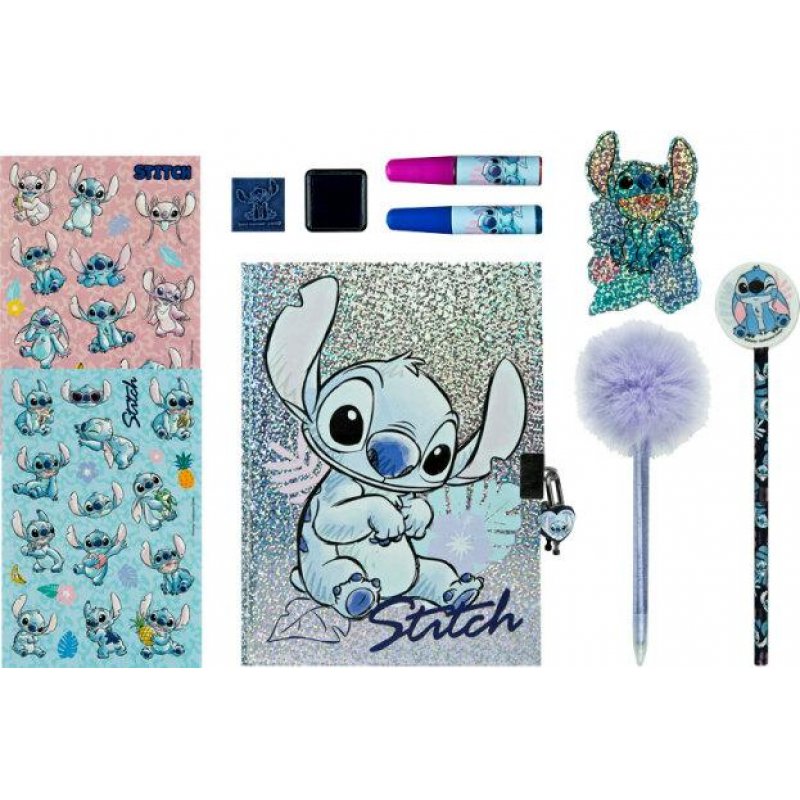 STITCH - Watercolor - Coffret de Papeterie