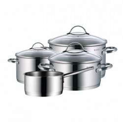 Topf-Set Provence Plus, 4-teilig (edelstahl)