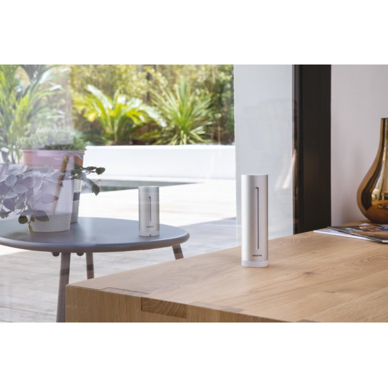 Netatmo NWS01-EC station météo numérique Aluminium Batterie/USB Wifi