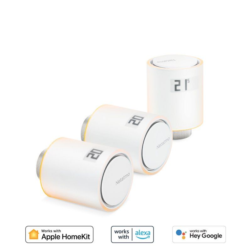 Netatmo - Smart Radiator Valves Bundle 3 pcs