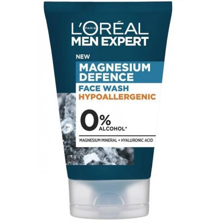 L'Oréal Paris - Men Expert Magnesium Defense Face Wash 100 ml