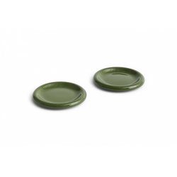 HAY - Barro Plate Ø18, set of 2 - Green