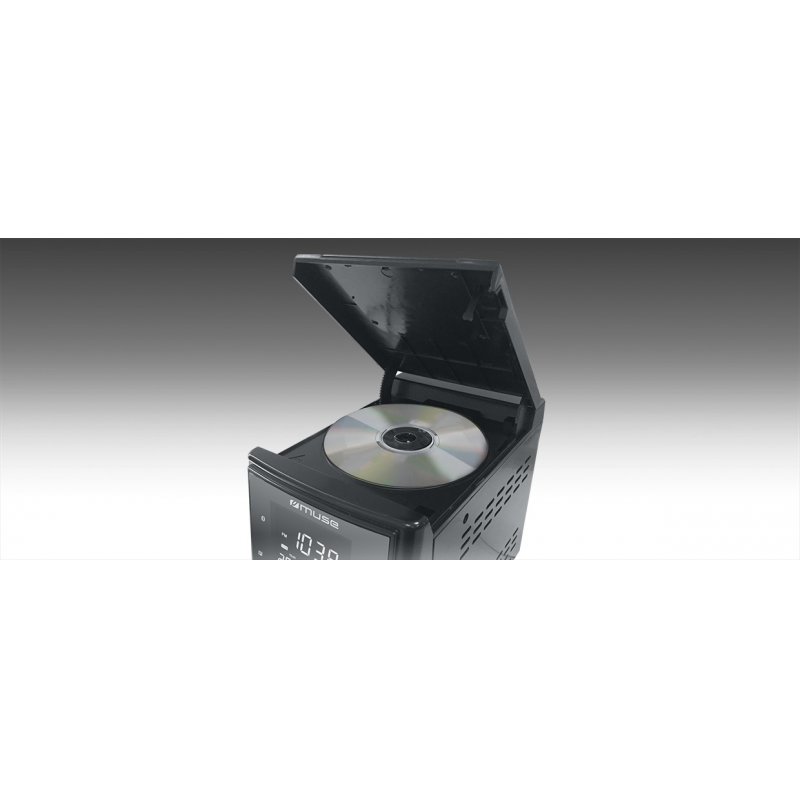 Muse M-38 BT Home audio micro system 10 W Black