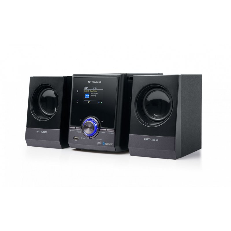 Muse M-50 DBT ensemble audio pour la maison Système micro midi domestique 30 W Noir
